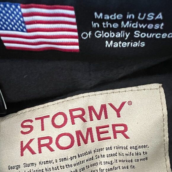NWT | Stormy Kromer Sidekick Cap Chocolate Brown / Pink | Size 7 1/4" - Picture 5 of 6